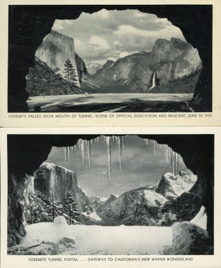 #165986) Yosemite Valley from mouth of tunnel, scene of official dedication and pageant, June 10,...