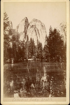 [Yosemite Valley] Yo-Semite-Valley California by Gustavus Fagersteen [portfolio title]. Portfolio with 12 albumen prints of Yosemite Valley and the Mariposa Big Tree Grove, and one albumen print of the Monterey Peninsula.
