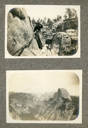 [Yosemite Valley; Northern and Central High Sierra; Mountains of Northern California and Oregon] Large collection of photographs of Yosemite, the High Sierra, and elsewhere in California and Oregon in five albums dated from 1903 to 1927.