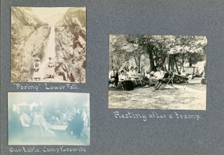 [Yosemite Valley] Snapshots on our Yosemite trip, 1902. A. C. Wagener, San Francisco [Album title].