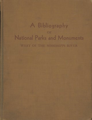 #166153) Yosemite National Park, a bibliography. Compiled under the supervision of Hazel Hunt...