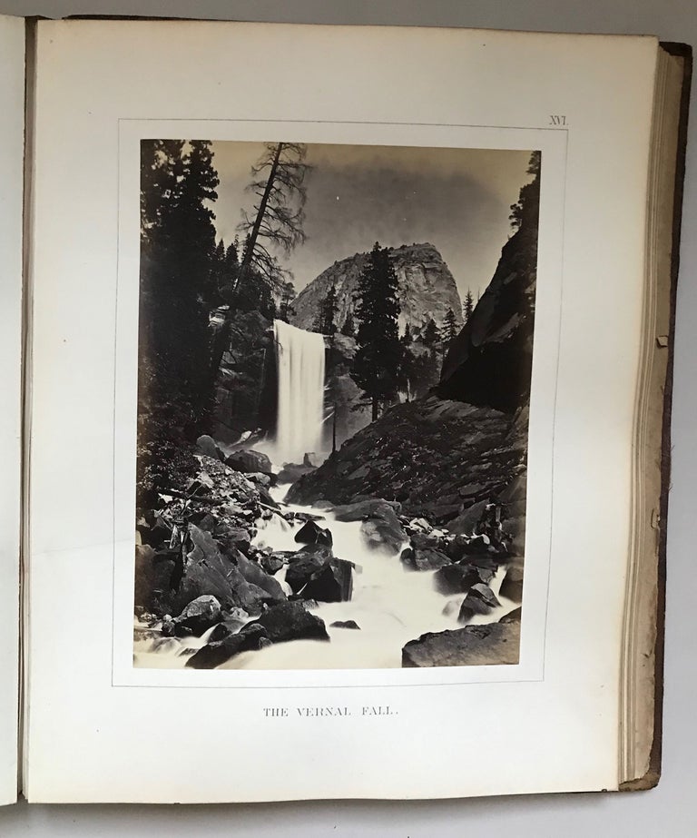 (#166208) The Yosemite book; a description of the Yosemite Valley and the adjacent region of the Sierra Nevada, and of the big trees of California, illustrated by maps and photographs. Published by Authority of the Legislature. CALIFORNIA. STATE GEOLOGIST, JOSIAH DWIGHT WHITNEY.