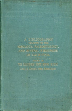 #166246) A bibliography relating to the geology, paleontology, and mineral resources of...