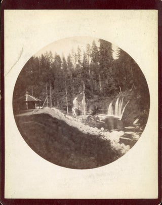 #166253) 13 CABINET SIZE ALBUMEN PHOTOGRAPHS OF VARIOUS LOCATIONS IN NORTHERN CALIFORNIA NEAR...