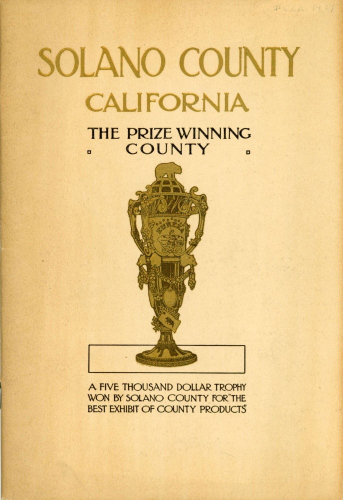 (#166304) SOLANO COUNTY, CALIFORNIA ... Souvenir edition. California, Solano County.