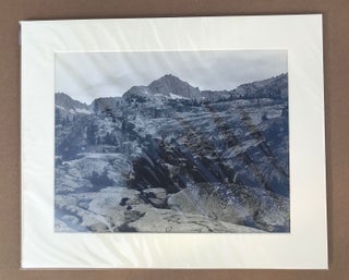 #166317) High Sierra [title supplied]. Gelatin silver print. UNCREDITED PHOTOGRAPHER