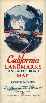 #166319) California landmarks and auto road map ... [panel title]. HELLMAN COMMERCIAL TRUST AND...