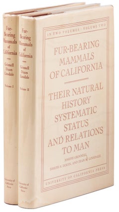 #166335) Fur-bearing mammals of California their natural history, systematic status, and...