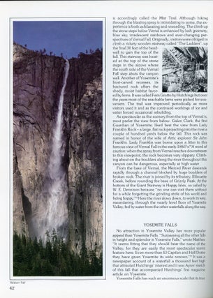 Granite, water and light Waterfalls of Yosemite Valley. Text by Michael Osborne photographs by Michael Osborne, Charles Cramer, Steve Botti and Michael Dixon.