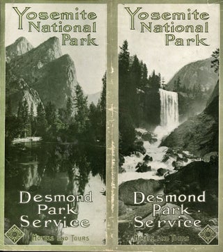 #166435) Yosemite National Park hotels and tours [cover title]. DESMOND PARK SERVICE COMPANY