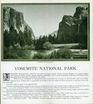 Yosemite National Park hotels and tours [cover title].