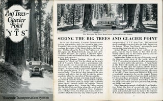 #166447) Big Trees -- Glacier Point via "Y T S" Yosemite Transportation System [cover title]....