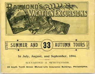 #166473) Thirty-three summer and autumn tours from Philadelphia to Eastern resorts. Season of...