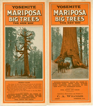 #166482) Yosemite Mariposa Big Trees the new way ... Literature, reservations and tickets of C....