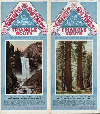 #166485) Beautiful Yosemite Tuolumne Big Trees Triangle Route via Merced -- Yosemite Valley R. R....