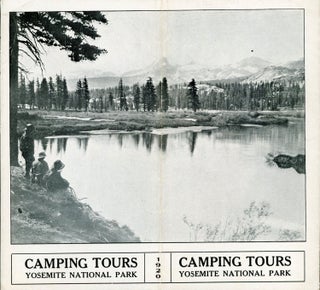 #166495) Camping tours Yosemite National Park 1920 [cover title]. YOSEMITE NATIONAL PARK CO