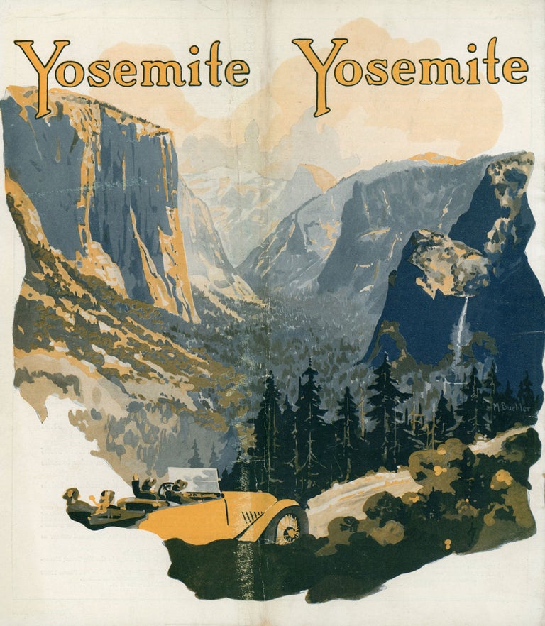 (#166524) Yosemite [cover title]. YOSEMITE NATIONAL PARK CO.