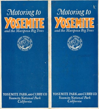 #166535) Motoring to Yosemite and the Mariposa Big Trees[.] Yosemite Park and Curry Co. Yosemite...