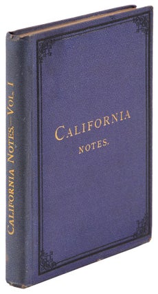 #166549) California notes. By Charles B. Turrill. CHARLES BEEBE TURRILL