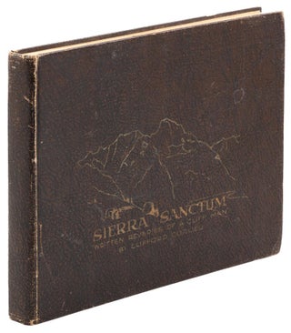 #166551) Sierra sanctum written reveries of a cliff man by Clifford Corlieu [cover title]....