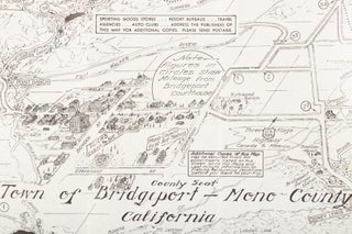 Town of Bridgeport, Mono County, California ... Map compiled and published by Hayden Map Co. ... © 1940.