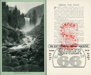 Singer souvenir of Yosemite Valley [envelope title].