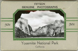 #166637) Fifteen genuine photographs 50¢ 50¢ Yosemite National Park California [card mailing...