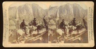 #166651) [Yosemite Valley] "Yosemite Falls, from Glacier Point Trail, California, U. S. A."...