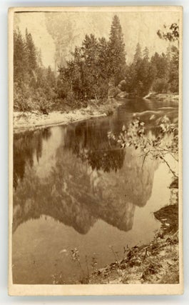 #166653) [Yosemite] "264. Three Brothers -- Reflection -- Yosemite Valley." Albumen print....