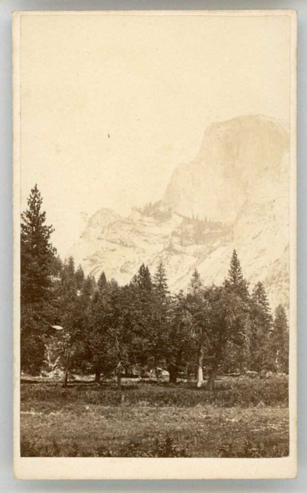 (#166654) [Yosemite] "270. The South Dome, Yosemite." Albumen print. LAWRENCE, HOUSEWORTH, publishers.