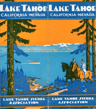 #166668) LAKE TAHOE CALIFORNIA-NEVADA. California, Lake Tahoe