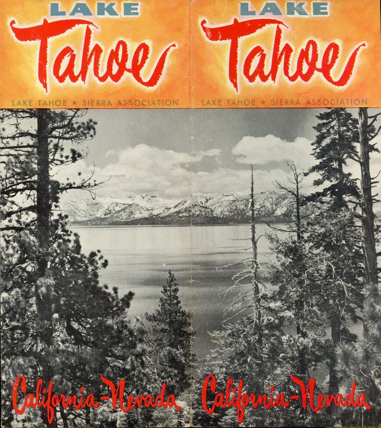 (#166669) LAKE TAHOE ... CALIFORNIA-NEVADA. California, Lake Tahoe.