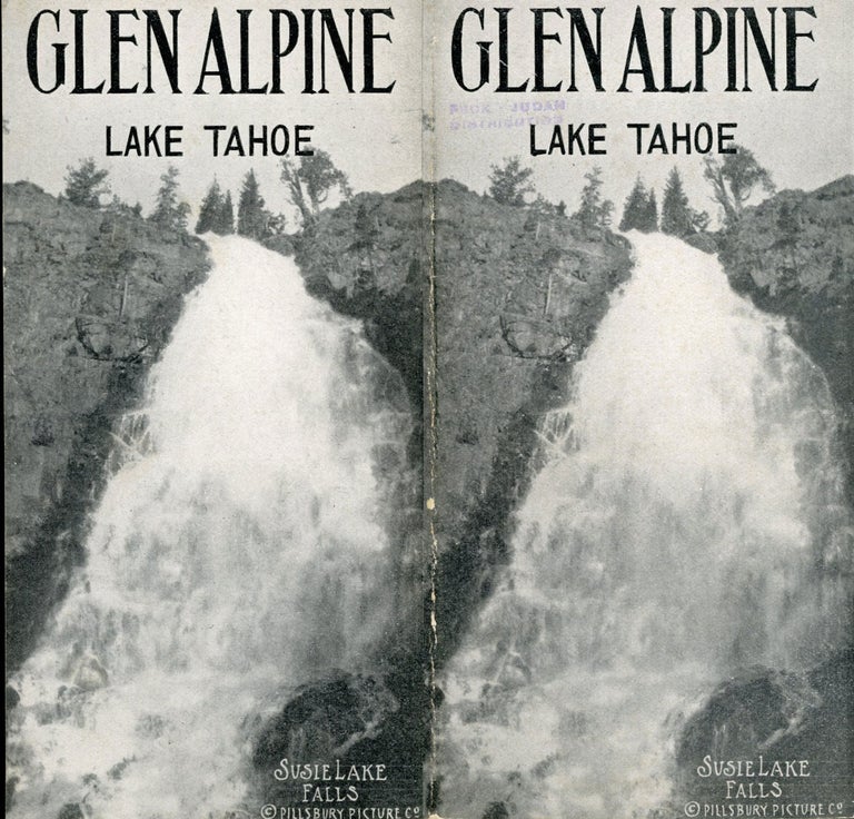 (#166671) GLEN ALPINE LAKE TAHOE ... [cover title]. California, Lake Tahoe, Springs.