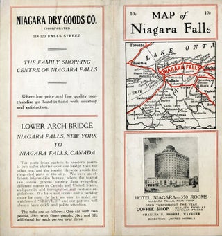 #166679) CITY OF NIAGARA FALLS, N. Y. PUBLISHED BY GLEN HARRIS[,] NIAGARA FALLS, N. Y. Niagara...