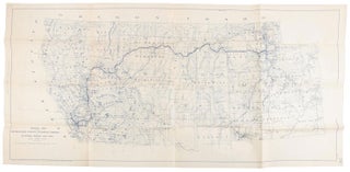 #166684) GENERAL MAP SHOWING THE WESTERN PACIFIC RAILROAD COMPANY. IN CALIFORNIA, NEVADA AND...
