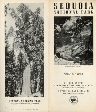 #166732) Sequoia National Park open all year United States Department of the Interior Harold L....