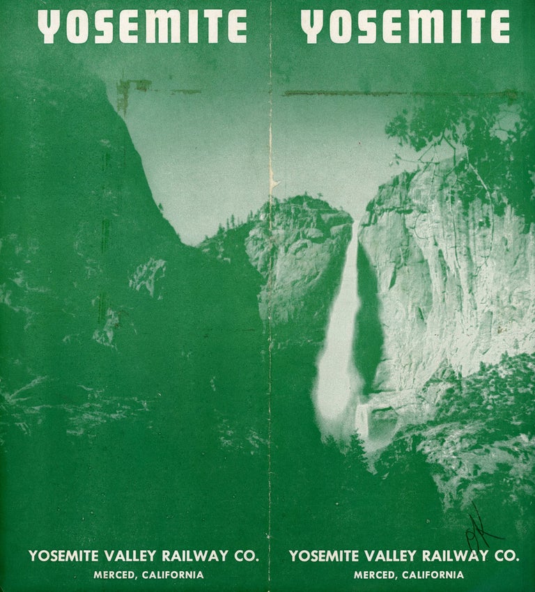 (#166740) Yosemite Yosemite Valley Railway Co. Merced California [cover title]. YOSEMITE VALLEY RAILWAY COMPANY.