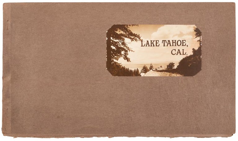 (#166775) Lake Tahoe, Cal. [cover title]. California, Lake Tahoe, PUTNAM, PHOTOS VALENTINE.