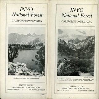 #166804) Inyo National Forest California -- Nevada ... United States Department of Agriculture...