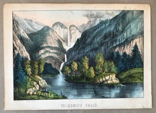 #166818) Yo-semite Falls. California. CURRIER, IVES