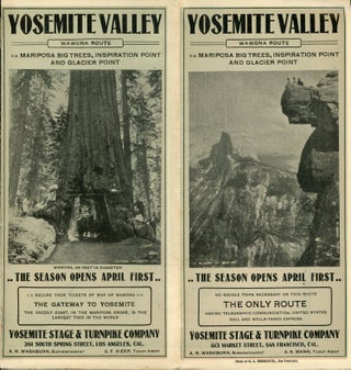 #166822) Yosemite Valley Wawona route via Mariposa Big Trees, Inspiration Point and Glacier...
