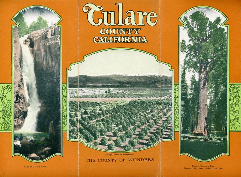(#166848) Tulare County California ... The county of wonders [cover title]. California, Tulare County.