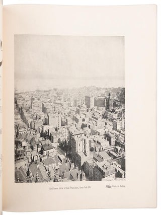 SUTRO BATHS, CLIFF HOUSE, SUTRO HEIGHTS. Illustrated by Taber. Copyrighted 1895.