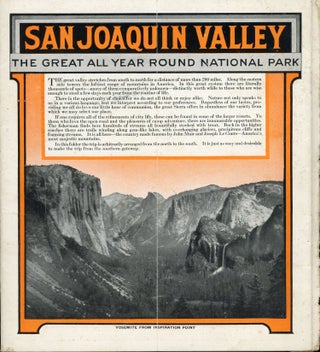 San Joaquin Valley the great all year round national park ... [caption title].