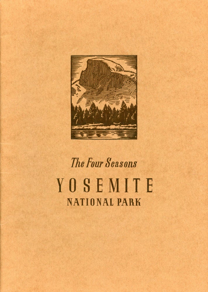 (#166917) The four seasons in Yosemite National Park. A photographic story of Yosemite's spectacular scenery. Photographed by Ansel Adams. Edited by Stanley Plumb. ANSEL EASTON ADAMS.