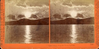 #166965) LAKE TAHOE, FROM THE WARM SPRINGS. No. 4026. Stereoscopic view. California, Lake Tahoe