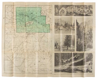 Yosemite Wawona route via Mariposa big trees, Inspiration Point and Glacier Point ... Oiled roads[.] Yosemite Stage & Turnpike Company ... [cover title].