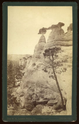 #167117) ERODED SANDSTONES OF MONUMENT PARK. No. 634. Albumen print. Colorado, William Henry Jackson
