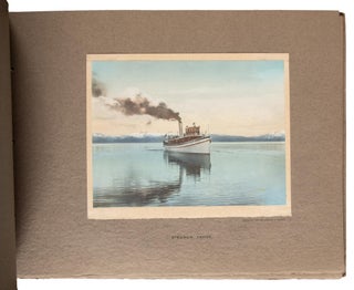 BEAUTIFUL LAKE TAHOE A SELECTION OF HAND COLORED PRINTS FROM THE STUDIO OF HAROLD A. PARKER TAHOE TAVERN LAKE TAHOE AND PASADENA CALIFORNIA [title from inside front cover].