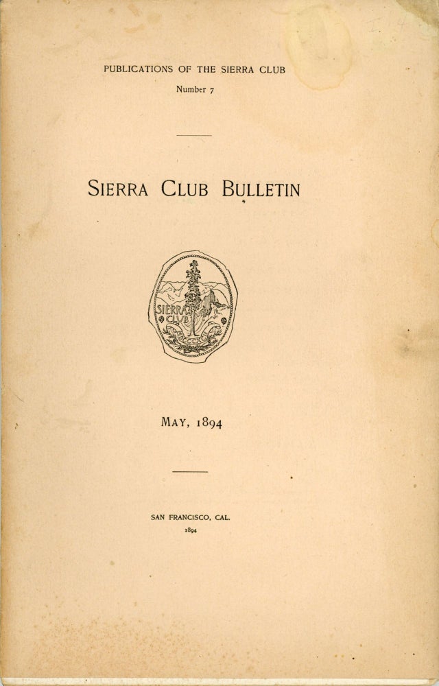 (#167211) Sierra Club Bulletin. SIERRA CLUB.